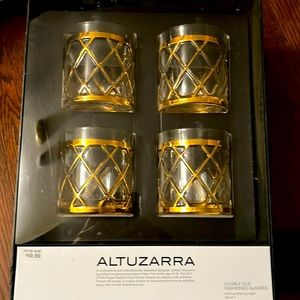 Altuzzara 4 Double Old Fashioned Glasses